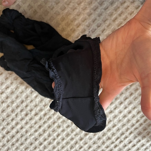 Frankies Bikinis Lucia Eyelet One-Piece Swimsuit Black 2X - Picture 3 of 9